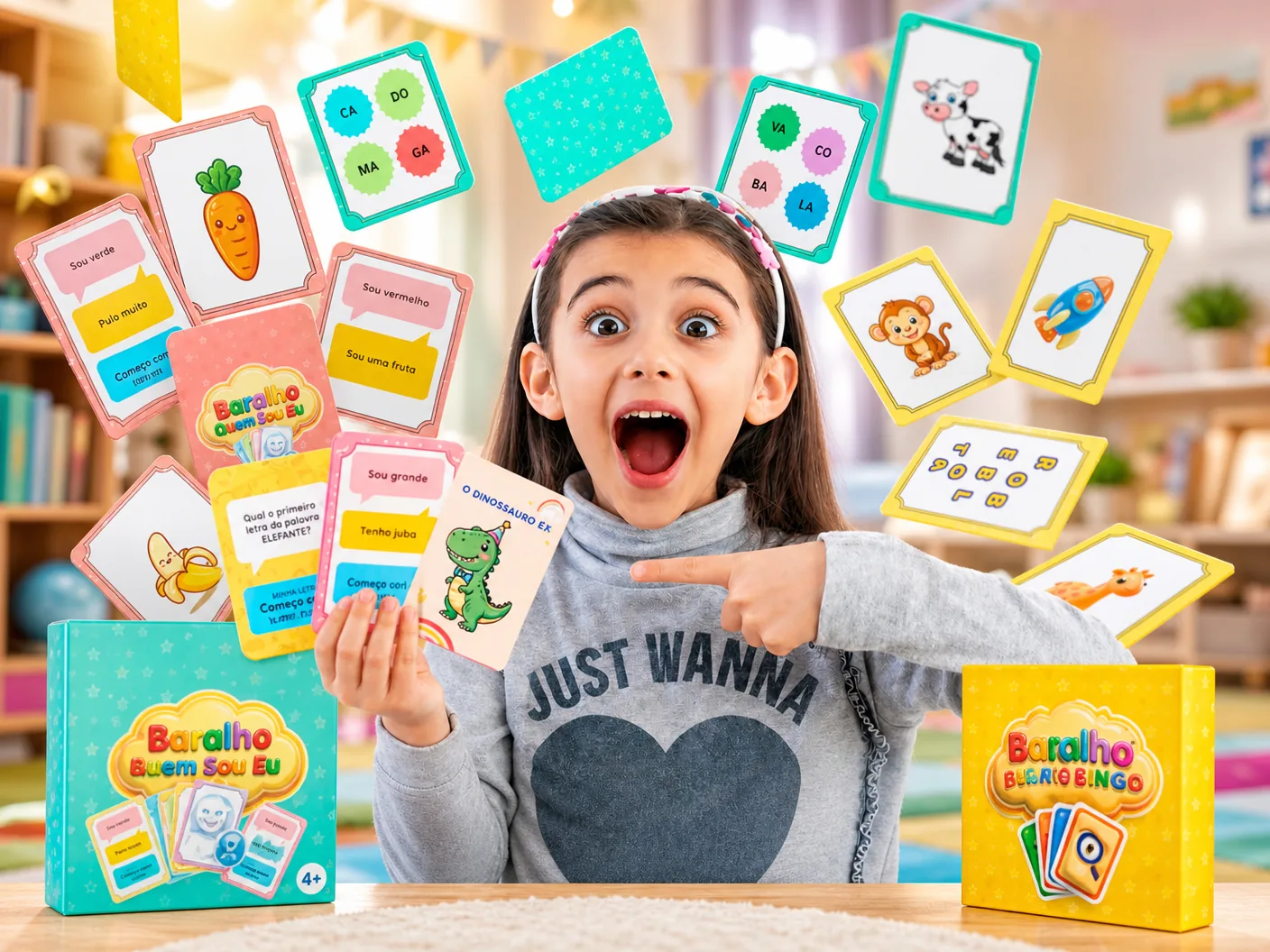 Jogando e Lendo — mockup